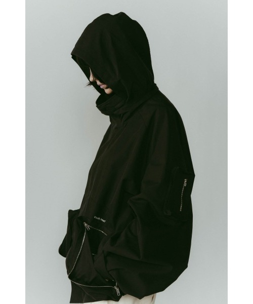 Knuth Marf（クヌースマーフ）の「2way nylon blouson(unisex)（ブルゾン・レディース・ブラック/ブラウン系その他・FREE）」の17枚目の写真