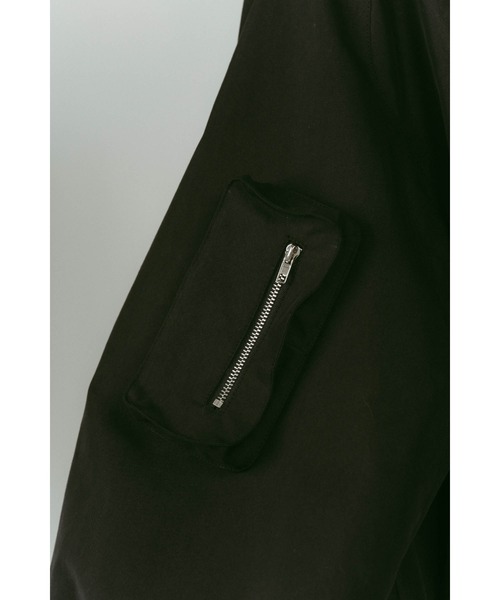 Knuth Marf（クヌースマーフ）の「2way nylon blouson(unisex)（ブルゾン・レディース・ブラック/ブラウン系その他・FREE）」の18枚目の写真