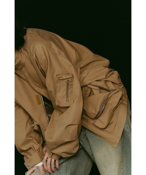 2way nylon blouson(unisex)（ブルゾン）｜Knuth Marf（クヌースマーフ