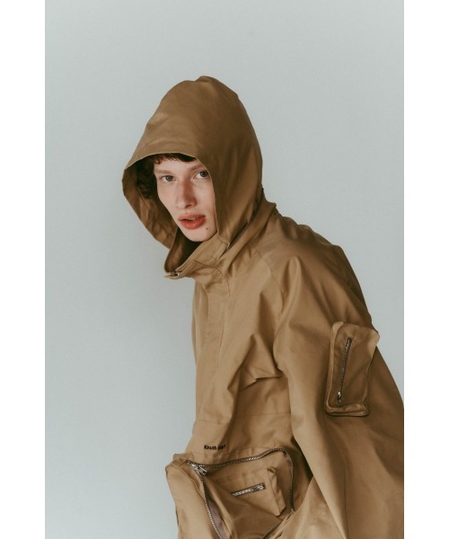 Knuth Marf（クヌースマーフ）の「2way nylon blouson(unisex)（ブルゾン・レディース・ブラック/ブラウン系その他・FREE）」の9枚目の写真