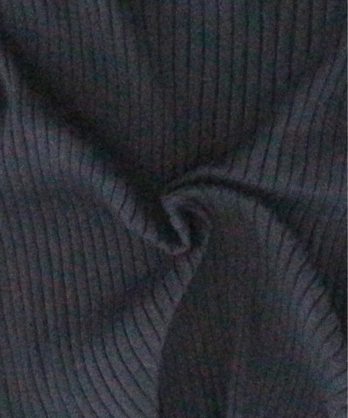 JilLA(ジルア)の「Ribbed Knit Shoulder Ribbon Tops / リブニットショルダーリボントップス(ニット/セーター・レディース・ブラック/グレー・FREE)」の5枚目の写真