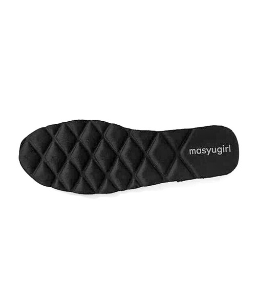 masyugirl(マシュガール)の「【4E 幅広】ラインストーン付き ショートブーツ(ブーツ・レディース・ブラック/グレイッシュベージュ・M/L/LL/3L)」の13枚目の写真