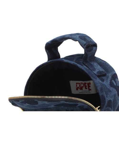 CAMO DENIM MINI BACKPACK HANDBAG（ショルダーバッグ）｜A BATHING
