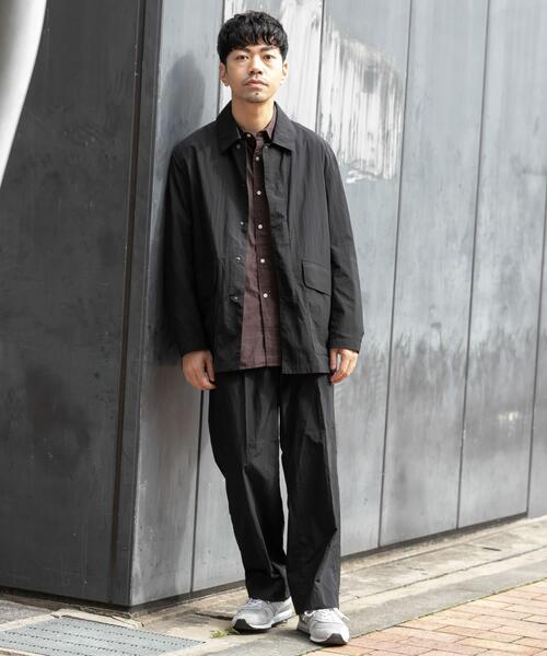 URBAN RESEARCH ROSSO MEN（アーバンリサーチロッソメン）の「3H Dry Fabricナイロンリラックスパンツ（その他パンツ・メンズ・ブラック/ネイビー・MEDIUM/X-LARGE/LARGE）」の6枚目の写真