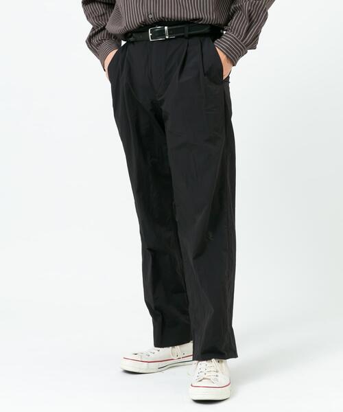 URBAN RESEARCH ROSSO MEN（アーバンリサーチロッソメン）の「3H Dry Fabricナイロンリラックスパンツ（その他パンツ・メンズ・ブラック/ネイビー・MEDIUM/X-LARGE/LARGE）」の11枚目の写真