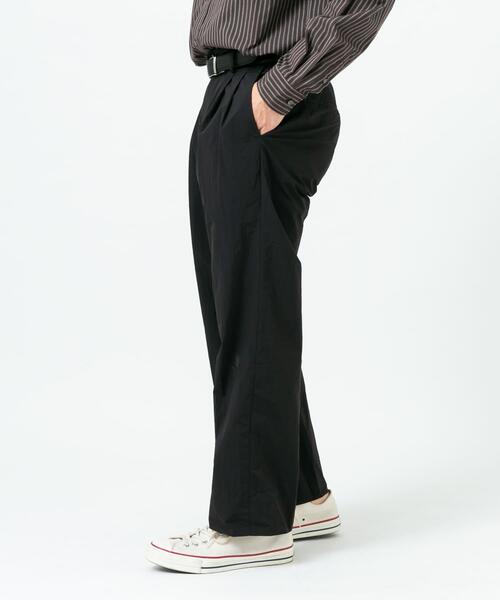 URBAN RESEARCH ROSSO MEN（アーバンリサーチロッソメン）の「3H Dry Fabricナイロンリラックスパンツ（その他パンツ・メンズ・ブラック/ネイビー・MEDIUM/X-LARGE/LARGE）」の12枚目の写真