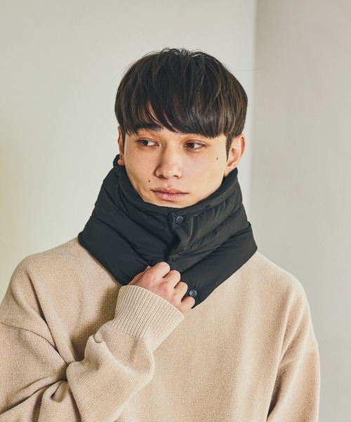 【希少】COMME des GARCONS ネックウォーマー セール】中綿ネックウォーマー / 576294（ネックウォーマー/スヌード