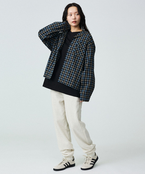 TOWNCRAFT(タウンクラフト)の「【TOWNCRAFT/タウンクラフト】50S LOOP COLLAR SHIRT/開襟/ユニセックス/コラボ【WEB限定】(シャツ/ブラウス・メンズ・ワイン/ブラック/ピンク・M/L)」の8枚目の写真