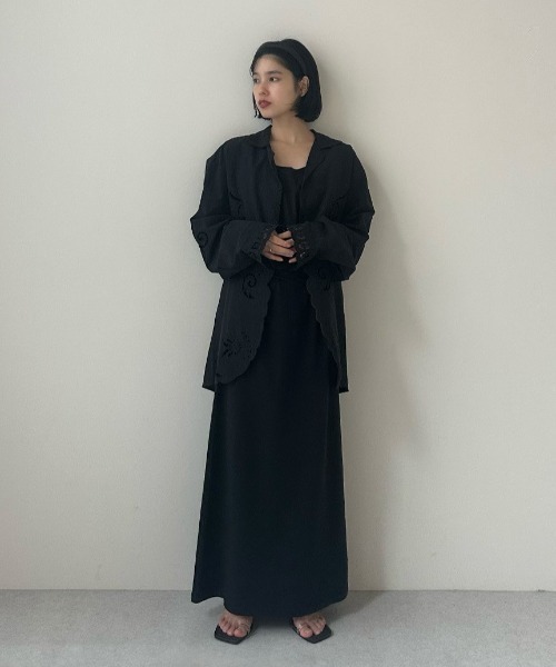 Cutwork Opencollar Shirts（シャツ/ブラウス）｜anuke（アンヌーク