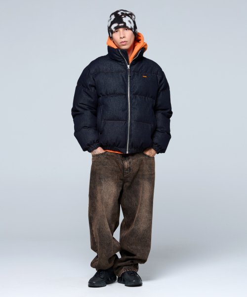 WKNDRS(ウィーキャンドース)の「VINTAGE BAGGY DENIM (BROWN)(デニムパンツ・レディース・その他・SMALL/MEDIUM/LARGE/X-LARGE)」の7枚目の写真