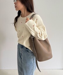 fredy emue | タテ型2wayレザーホーボーバッグ(ショルダーバッグ)