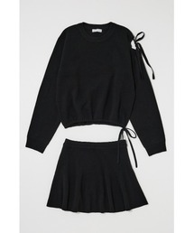 MOUSSY | TIED RIBBON セーター & ミニスカート(ワンピース)