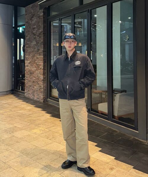 AECA（エイカ）の「AECA VINTAGE CANVAS WORK JACKET-NAVY（デニムジャケット・メンズ・その他・LARGE/SMALL/MEDIUM）」の10枚目の写真