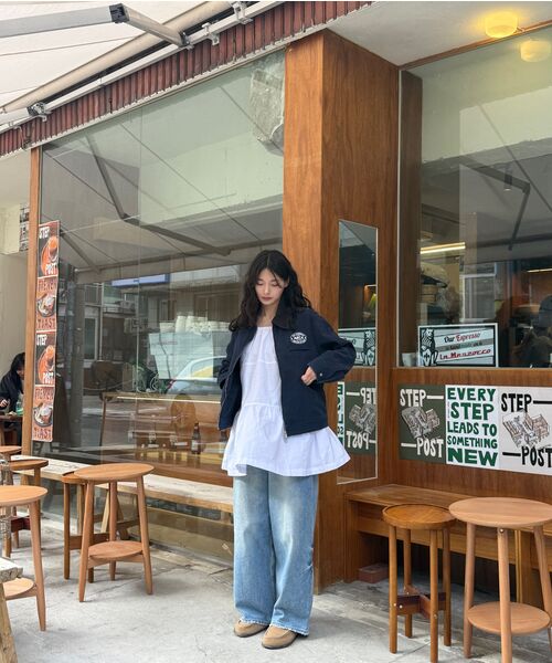 AECA（エイカ）の「AECA VINTAGE CANVAS WORK JACKET-NAVY（デニムジャケット・メンズ・その他・LARGE/SMALL/MEDIUM）」の15枚目の写真