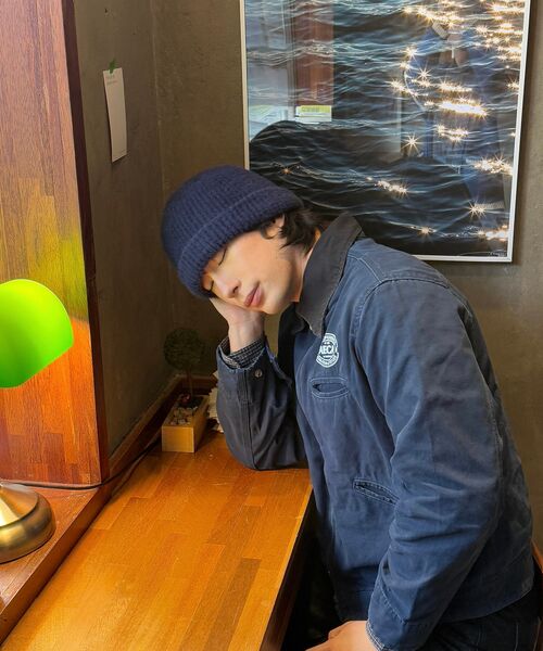 AECA（エイカ）の「AECA VINTAGE CANVAS WORK JACKET-NAVY（デニムジャケット・メンズ・その他・LARGE/SMALL/MEDIUM）」の16枚目の写真