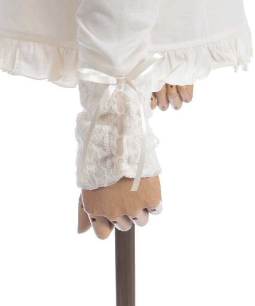 axes femme（アクシーズファム）の「ヨークレース×リボンタートル（Tシャツ/カットソー・レディース・ブラック/キナリ・FREE）」の15枚目の写真