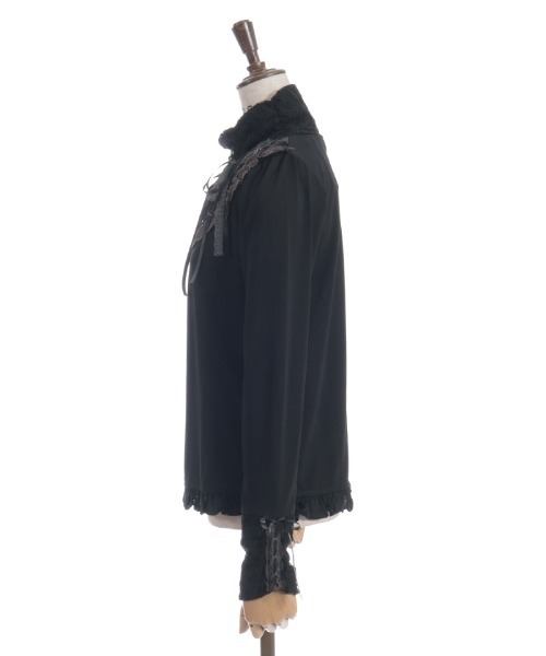 axes femme（アクシーズファム）の「ヨークレース×リボンタートル（Tシャツ/カットソー・レディース・ブラック/キナリ・FREE）」の18枚目の写真