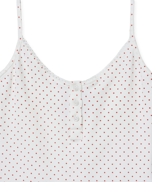 Midnight Move（ミッドナイトムーブ）の「dot top (white)（Tシャツ/カットソー・レディース・その他・FREE）」の3枚目の写真