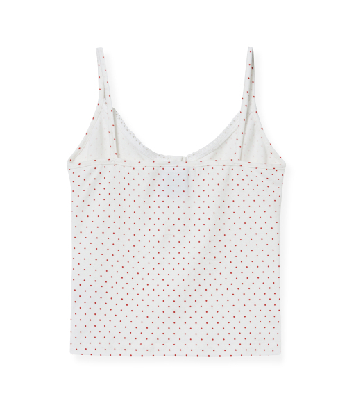 Midnight Move（ミッドナイトムーブ）の「dot top (white)（Tシャツ/カットソー・レディース・その他・FREE）」の4枚目の写真