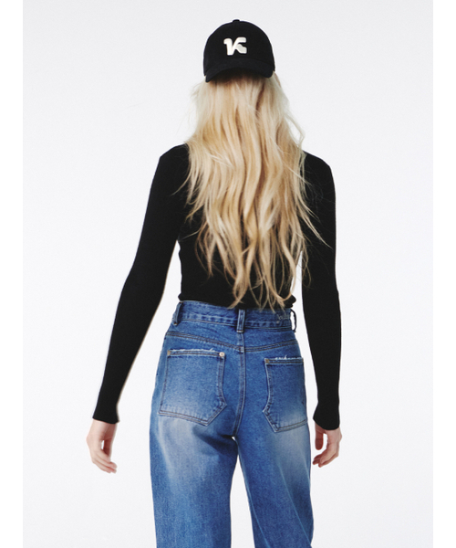 Kijun(キジュン)の「Layered Halter Knit Top Black(ニット/セーター・レディース・その他・MEDIUM/SMALL)」の3枚目の写真