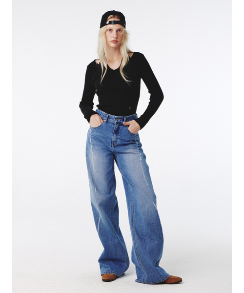 Kijun(キジュン)の「Layered Halter Knit Top Black(ニット/セーター・レディース・その他・MEDIUM/SMALL)」の4枚目の写真