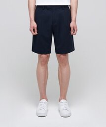 軽量隠しバンディングハーフスラックス[ネイビー]
