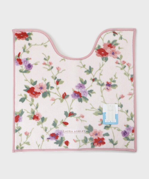 プライオリー柄 トイレマット（バス/トイレグッズ）｜LAURA ASHLEY