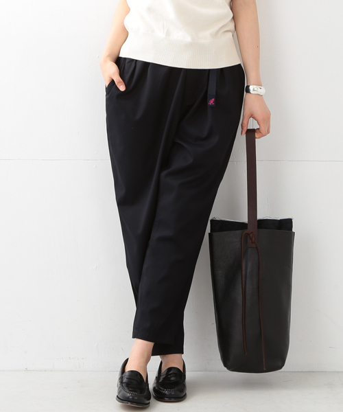 Gramicci（グラミチ）の「【FUDGE5月号掲載】GRAMICCI / クロップド スラックス SPECIAL（その他パンツ・レディース・グレー/ネイビー・ONE SIZE）」の2枚目の写真