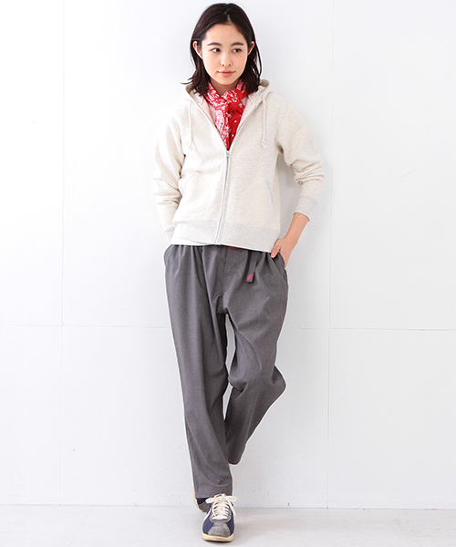 Gramicci（グラミチ）の「【FUDGE5月号掲載】GRAMICCI / クロップド スラックス SPECIAL（その他パンツ・レディース・グレー/ネイビー・ONE SIZE）」の4枚目の写真