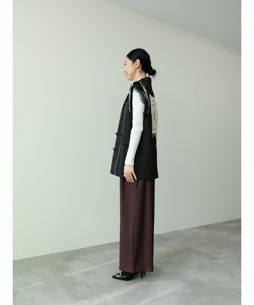 DOLLUPOOPS（ドールアップウップス）の「レースバックストライプベスト（ベスト・レディース・グレー/ブラック・FREE）」の22枚目の写真