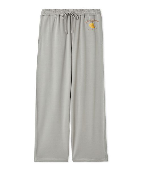 gelato pique(ジェラートピケ)の「【HOMME】クッキーワンポイントプリントロングパンツ(ルームウェア/パジャマ・メンズ・グレー/ネイビー・M/L)」の3枚目の写真