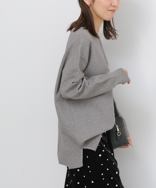 JOURNAL STANDARD relume(ジャーナルスタンダード レリューム)の「《WEB + 一部店舗限定》ウォッシャブルミラノリブプルオーバー(ニット/セーター・レディース・チャコールグレー/ブラック/ブラウン・FREE)」の22枚目の写真