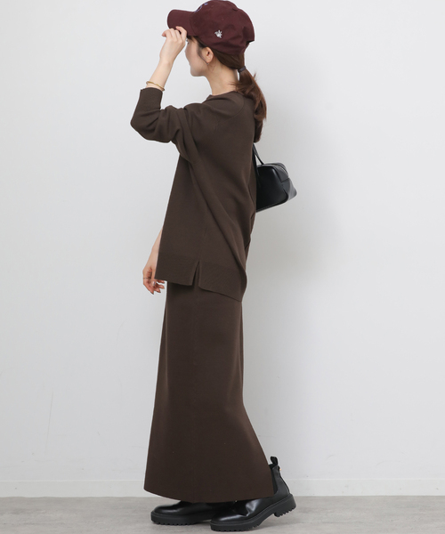 JOURNAL STANDARD relume(ジャーナルスタンダード レリューム)の「《WEB + 一部店舗限定》ウォッシャブルミラノリブプルオーバー(ニット/セーター・レディース・チャコールグレー/ブラック/ブラウン・FREE)」の20枚目の写真