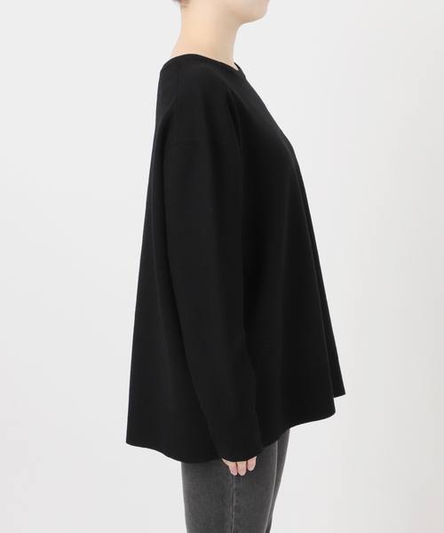 JOURNAL STANDARD relume(ジャーナルスタンダード レリューム)の「《WEB + 一部店舗限定》ウォッシャブルミラノリブプルオーバー(ニット/セーター・レディース・チャコールグレー/ブラック/ブラウン・FREE)」の11枚目の写真