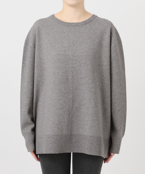 JOURNAL STANDARD relume(ジャーナルスタンダード レリューム)の「《WEB + 一部店舗限定》ウォッシャブルミラノリブプルオーバー(ニット/セーター・レディース・チャコールグレー/ブラック/ブラウン・FREE)」の5枚目の写真