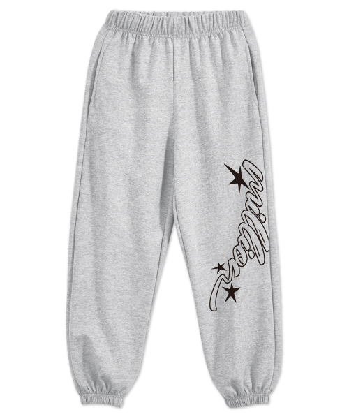 MILLION DAY(ミリオンデイ)の「Curve Jogger Pants(スウェットパンツ・レディース・グレー/オートミール/ホワイト・LARGE/MEDIUM/X-LARGE)」の2枚目の写真