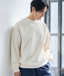 coen（コーエン）の「SOLOTEX(R)ヘビーワッフルクルーネック（スウェット）」