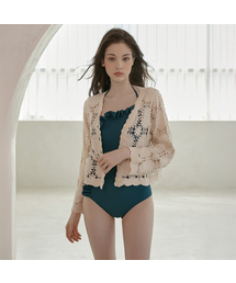 VIKINI VENDER（ビキニベンダー）の「Kibeyo Crochet Cover Up Cardigan（カーディガン/ボレロ）」