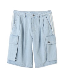 adidas（アディダス）の「adidas ADILENIUM 5.0 DENIM CARGO SHORTS / アディダス アディレニウム シーズン 5 デニム カーゴ ショーツ（カーゴパンツ）」