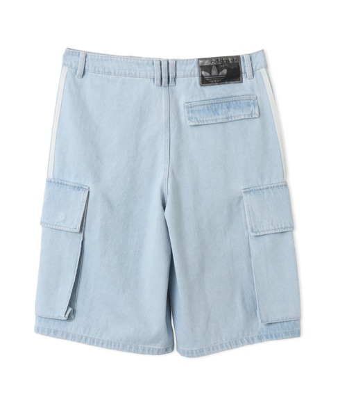 adidas(アディダス)の「adidas ADILENIUM 5.0 DENIM CARGO SHORTS / アディダス アディレニウム シーズン 5 デニム カーゴ ショーツ(カーゴパンツ・メンズ・ライトブルー・34inch/33inch/32inch/30inch/26inch/25inch/24inch/36inch)」の7枚目の写真