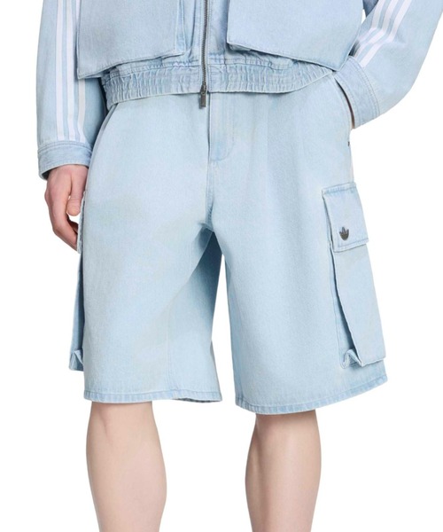 adidas ADILENIUM 5.0 DENIM CARGO SHORTS / アディダス アディ