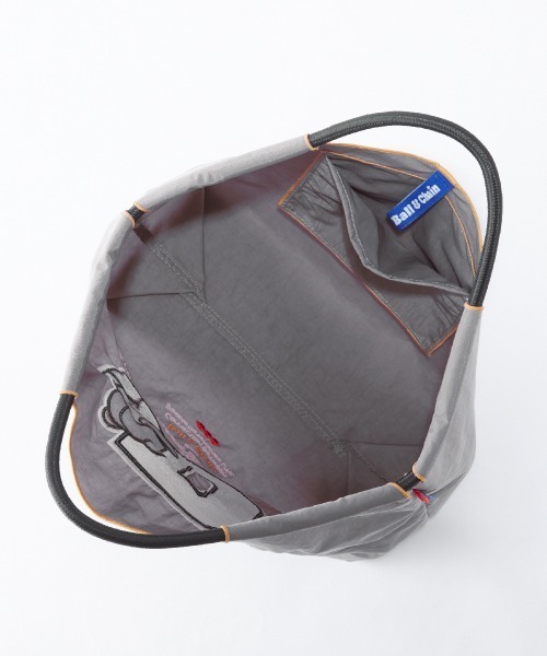 DOUBLE STANDARD CLOTHING（ダブルスタンダードクロージング）の「Ball&Chain / D logo bearミニショッピングバッグ（WEB限定）（エコバッグ/サブバッグ・レディース・グレー・FREE）」の3枚目の写真