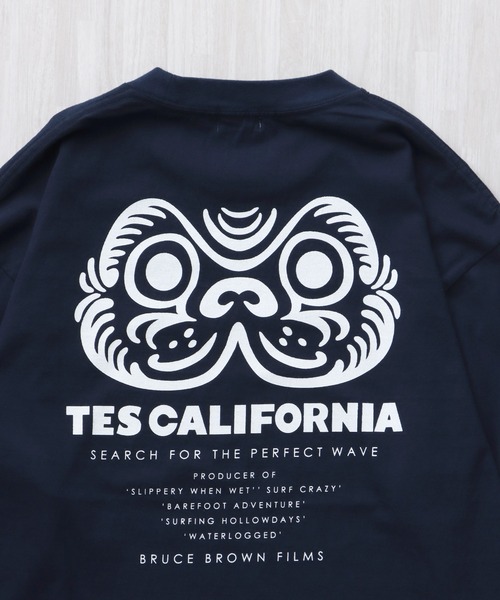 The Endless Summer（エンドレスサマー）の「TES BUHI DARUMA LONG SLEEVE T-SHIRT / ロンT（Tシャツ/カットソー・メンズ・ホワイト/ネイビー/ブラック・SMALL/MEDIUM/LARGE/X-LARGE/XX-LARGE）」の19枚目の写真