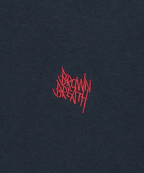 BROWNBREATH(ブラウンブレス)の「TAG APPLIQUE HOODIE - NAVY(パーカー・レディース・その他・SMALL/MEDIUM/LARGE/X-LARGE)」の4枚目の写真