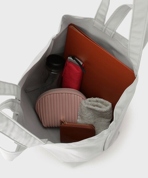 OPAQUE.CLIP（オペークドットクリップ）の「INDEX エコバッグ L（エコバッグ/サブバッグ・レディース・グレー・99）」の9枚目の写真