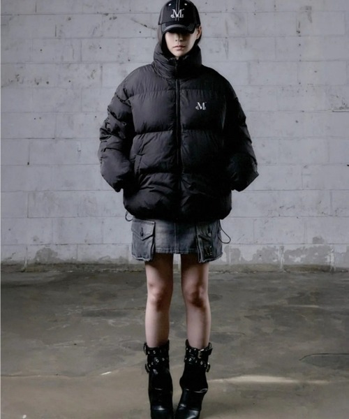 UNISEX】MUCENT／CHEB ハイネックダウン（ダウンジャケット/コート