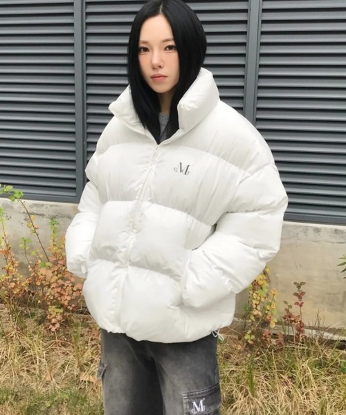 一部カラー再入荷【UNISEX】MUCENT／CHEB ハイネックダウン（ダウン 