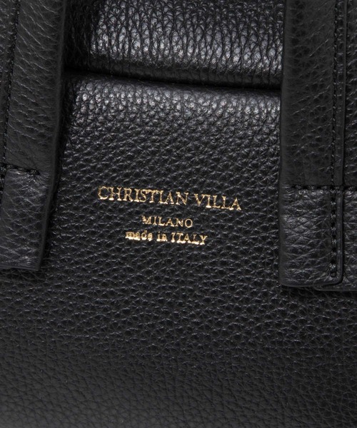 CHRISTIAN VILLA(クリスチャンヴィラ)の「Christian Villa PEGGY クリスチャン ヴィラ ペギー ショルダーバッグ(ショルダーバッグ・レディース・ブラウン系1/ブラック・FREE)」の9枚目の写真