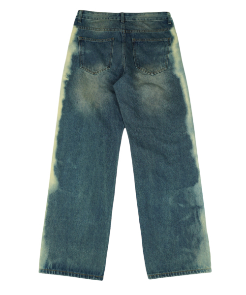 BORN SLIPPY(ボーンスリッピー)の「Addicted Side Line Denim Pants (Deep Blue)(デニムパンツ・メンズ・その他・FREE)」の2枚目の写真