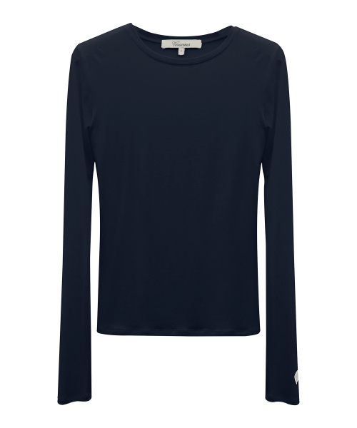 Vivacious(ビバシャス)の「Everyday Cozy Tee_6Colors(Tシャツ/カットソー・レディース・モカ/ブラック/スカイブルー/アイボリー/グレー/チャコール・SMALL/MEDIUM)」の16枚目の写真